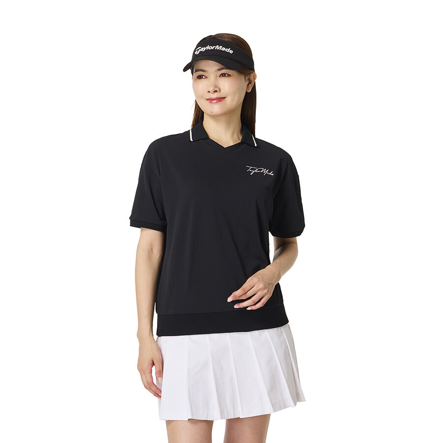 Áo Polo Tay Ngắn Cổ Skipper Logo Script