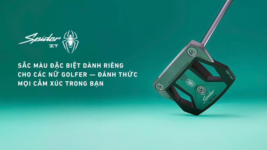 TaylorMade Spider ZT Ladies – Định Hình Chuẩn Mực Putter Dành Riêng Cho Nữ Golfer