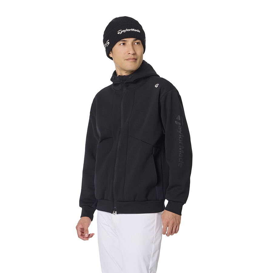 Áo hoodie nỉ khóa kéo toàn thân TaylorMade