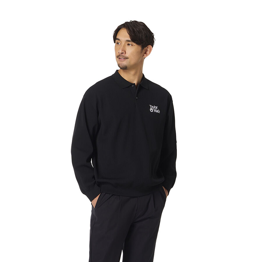 Áo Polo Dệt Kim Tay Dài HT Unisex