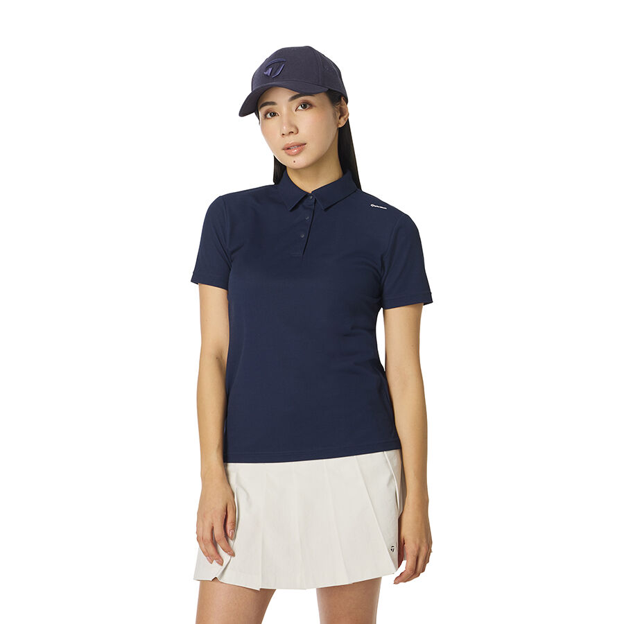 Áo Polo Tay Ngắn TM×UA Logo Vai Nữ